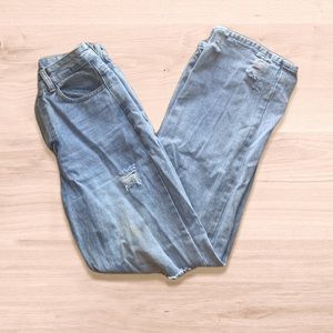 Shein Ripped Wide Leg Jeans